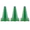 Champion Sports Hi-Visibility Cone, Vinyl, 12 in Height, Green 3 PK C12GN - alternate 1